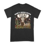 Don't Mess with Texas T-Shirt - Iconic Texas Pride Tee for Souvenir Lovers and Lone Star State Fans Unisex Adult – Viva Party