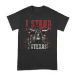 I Stand with Texas T-Shirt - Show Your Lone Star State Pride with This Patriotic Texas Tee Unisex Adult – Viva Party