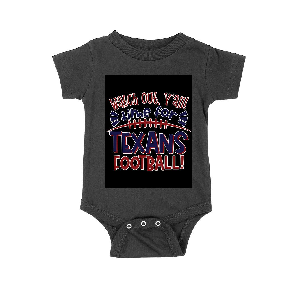 Txa-05_Rs-Black.jpg Watch Out Y'All - Time For Texans Football T-Shirt! Perfect For Houston Fans And Game Day Enthusiasts Unisex Baby Jersey – Viva Party
