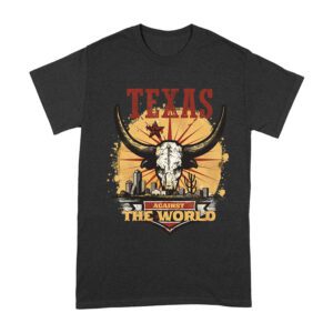 Texas Against the World T-Shirt - Bold Lone Star State Pride Tee for Texans and Southern Spirit Fans Unisex Adult – Viva Party