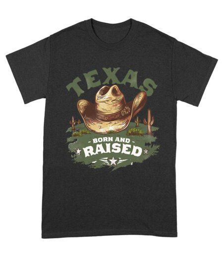 Texas Born and Raised T-Shirt - Show Your Lone Star State Pride with This Texan Heritage Tee Unisex Adult – Viva Party