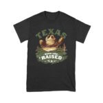 Texas Born and Raised T-Shirt - Show Your Lone Star State Pride with This Texan Heritage Tee Unisex Youth – Viva Party