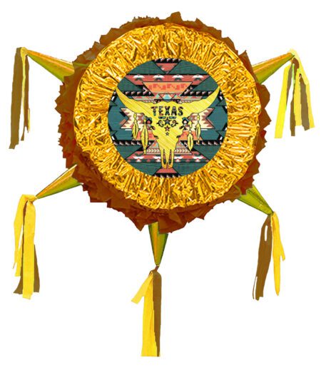 Houston Texas Drum Pinata 24 Inch – Viva Party