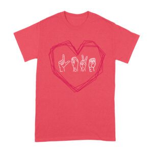 Love Hand Sign Valentine's Day T-Shirt