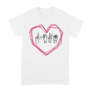Love Hand Sign Valentine's Day T-Shirt