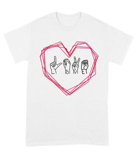 Love Hand Sign Valentine's Day T-Shirt