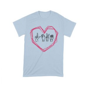 Love Hand Sign Valentine's Day T-Shirt