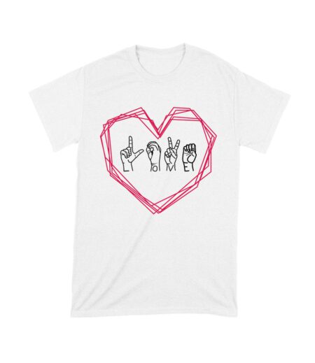 Love Hand Sign Valentine's Day T-Shirt