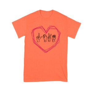 Love Hand Sign Valentine's Day T-Shirt