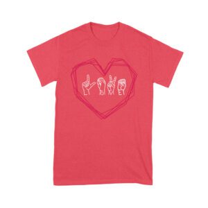 Love Hand Sign Valentine's Day T-Shirt