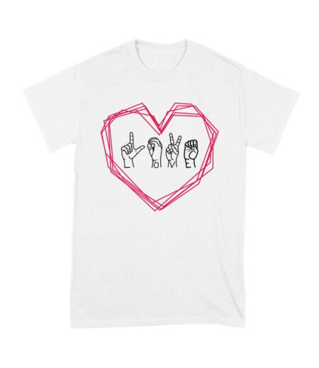 Love Hand Sign Valentine's Day T-Shirt