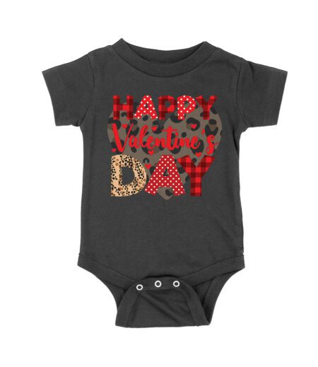 Happy Valentine's Day T-Shirt - Cute Heart Design, Romantic Gift for Couples, Perfect Love-Themed Outfit for Him or Her Unisex Baby Jersey – Viva Party