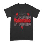 Happy Valentine T-Shirt - Romantic Heart Design, Cute Gift for Couples, Perfect Love-Themed Outfit for Him or Her Unisex Adult – Viva Party