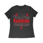 Happy Valentine T-Shirt - Romantic Heart Design, Cute Gift for Couples, Perfect Love-Themed Outfit for Him or Her Women Relaxed – Viva Party
