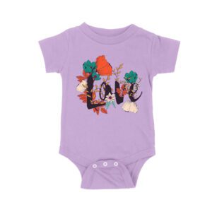 Love with Flowers Design T-Shirt