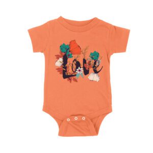 Love with Flowers Design T-Shirt