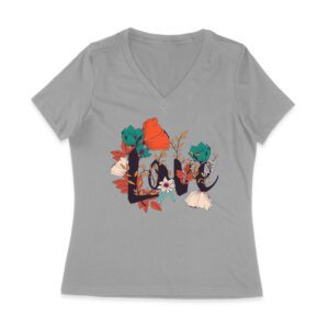 Love with Flowers Design T-Shirt