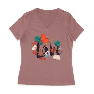 Love with Flowers Design T-Shirt