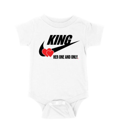 King Her One and Only Valentine T-Shirt