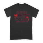 Romantic Valentine T-Shirt - He Stole My Heart So I Took His Last Name Design Unisex Adult – Viva Party