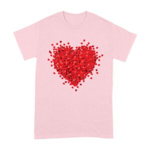 Heart of Love Design Valentine T-Shirt