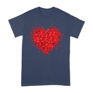 Heart of Love Design Valentine T-Shirt