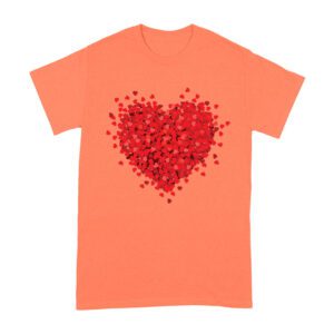 Heart of Love Design Valentine T-Shirt