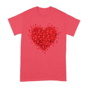 Heart of Love Design Valentine T-Shirt