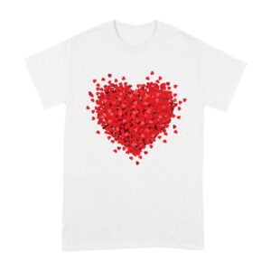 Heart of Love Design Valentine T-Shirt