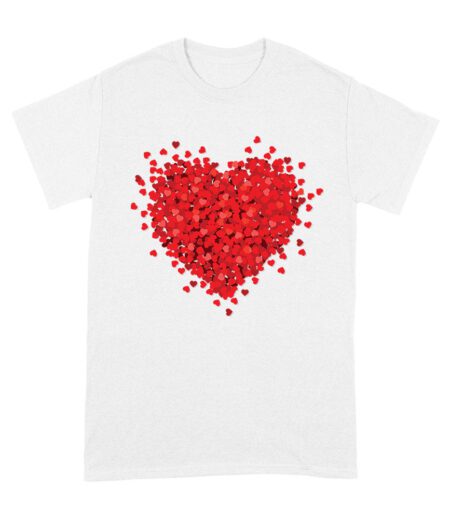 Heart of Love Design Valentine T-Shirt