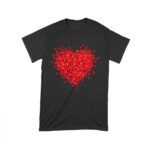 Heart of Love Design Valentine T-Shirt - Romantic Red Heart Gift Idea Unisex Toddler – Viva Party