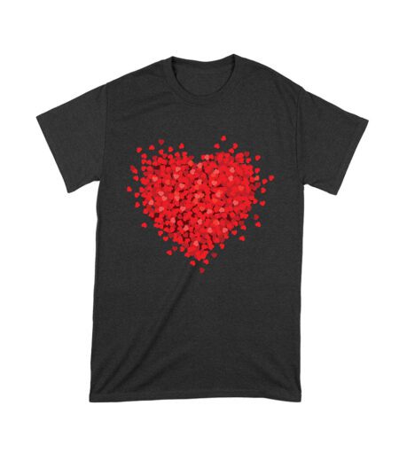 Heart of Love Design Valentine T-Shirt - Romantic Red Heart Gift Idea Unisex Toddler – Viva Party