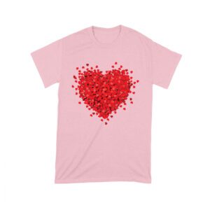 Heart of Love Design Valentine T-Shirt