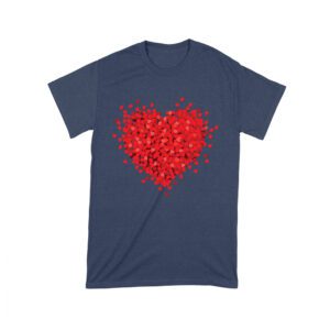 Heart of Love Design Valentine T-Shirt