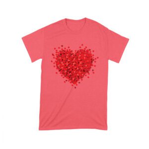 Heart of Love Design Valentine T-Shirt