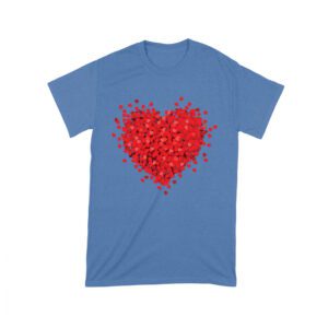 Heart of Love Design Valentine T-Shirt