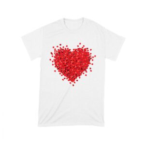 Heart of Love Design Valentine T-Shirt