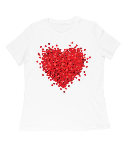 Heart of Love Design Valentine T-Shirt