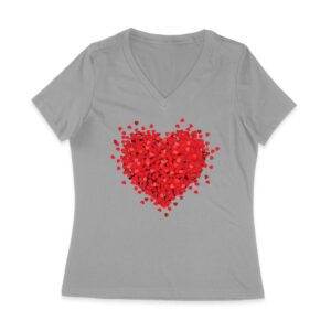 Heart of Love Design Valentine T-Shirt