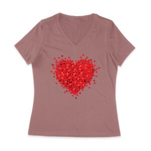 Heart of Love Design Valentine T-Shirt