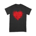 Heart of Love Design Valentine T-Shirt - Romantic Red Heart Gift Idea Unisex Youth – Viva Party