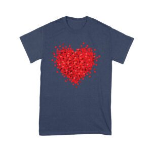 Heart of Love Design Valentine T-Shirt