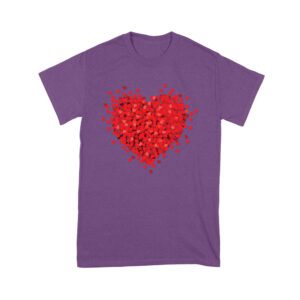 Heart of Love Design Valentine T-Shirt