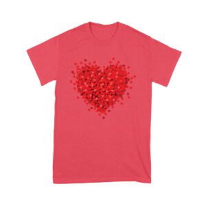 Heart of Love Design Valentine T-Shirt