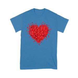 Heart of Love Design Valentine T-Shirt