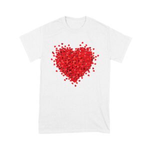 Heart of Love Design Valentine T-Shirt