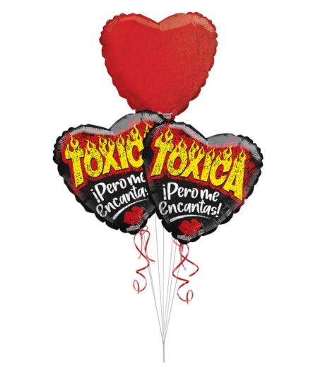 Toxica, Te Amo, I Love You! Perome Encantas, Valentine's Day Balloon – Viva Party