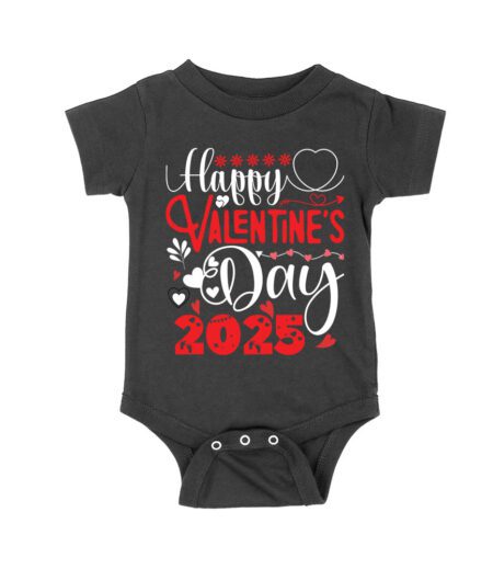 Happy Valentine's Day 2025 T-Shirt - Festive Love-Themed Shirt for Couples, Women, Men, and Kids - Perfect Holiday Gift Idea Unisex Baby Jersey – Viva Party