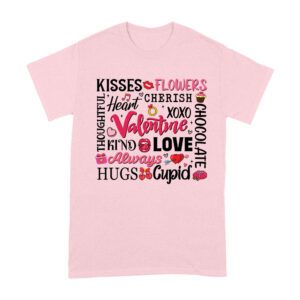 Kisses, Flowers, and Cherish T-Shirt