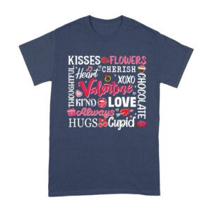 Kisses, Flowers, and Cherish T-Shirt